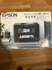Epson WorkForce Pro WF-4820 Wireless High Speed Color Inkjet Printer Black - NEW