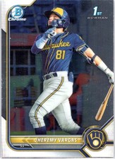 2022 Bowman #BCP-144 Jheremy Vargas Chrome Prospects