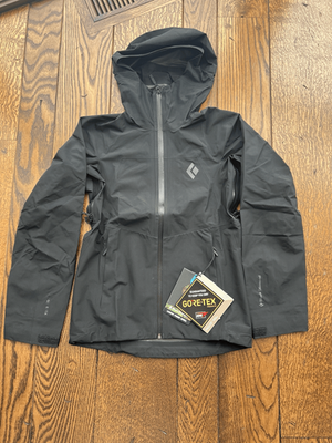 Black Diamond Jacket Womens Liquid Point Shell Gore-Tex Black Diamond Jacket Womens Liquid Point Shell Gore-Tex