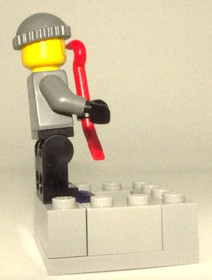 Used LEGO #60006 City POLICE ATV - w/ Minifigures & Manual