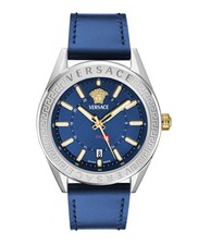 Versace Mens  Stainless Steel 42mm Strap Fashion Watch