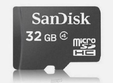 32GB Gigabyte Sandisk Micro SD SDSDQ SDHC C4 TF Flash Memory Card