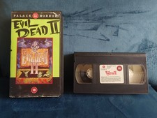 EVIL DEAD 2 VHS Palace Horror 1987