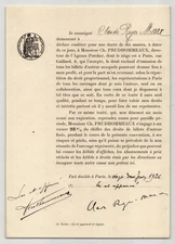 Pouvoir signé Claude Roger-Marx – Collection cohérente de 50 auteurs & musiciens