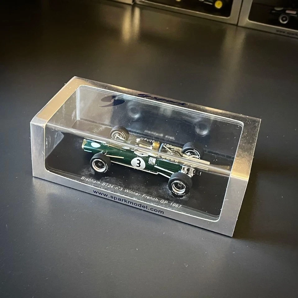 Minimax Spark 1/43 Brabham BT24 #3 1967 Le Mans GP Winner Jack Brabham - Bild 4 von 4