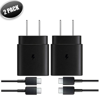 #ad #ad 2 PACK 25W USB C FAST WALL CHARGER SAMSUNG GALAXY S26 S25 S24 S23 S22 S21 S20 $2.99