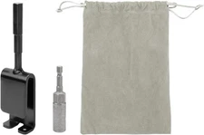 Ice Anchor Drill Adapter Tool,Ice Shed Attachment for Black 