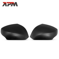 2x Spiegelkappe Links Rechts mit Blinker Lampenloch für Renault Megane 3 CC