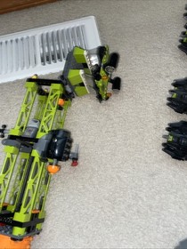 LEGO Power Miners 8964 Titanium Command Rig + 8961 Crystal sweeper incomplete