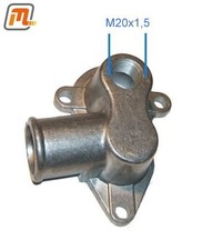 FORD Cortina Taunus Capri Granada cooling water outlet neck V6 2,0-2,3l 3-bolts