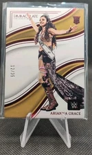 2023 Panini Immaculate WWE /35 #27 Arianna Grace Rookie RC Wrestling Card
