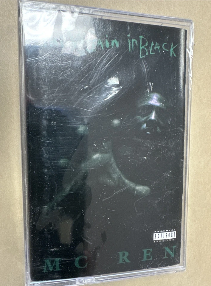 MC Ren The Villain in Black 1996 NWA Ruthless cassette tape rap Eazy E SEALED - Image 4 of 4