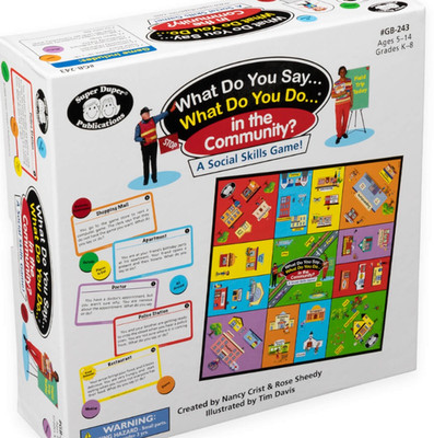 What Do You Say What Do You Do In The Community? A Social Skills Game Tim Davis