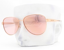 Michael Kors Biarritz Sunglasses MK 1160 11086X Shiny Rose Gold Mirrored w/case