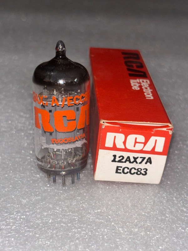 NOS RCA 12AX7A Tube Yugoslavia
