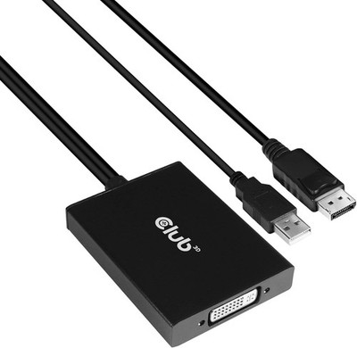 CAC-1010 DisplayPort to DVI Dual-Link DVI-D Active Adapter for Your Monitor/D...
