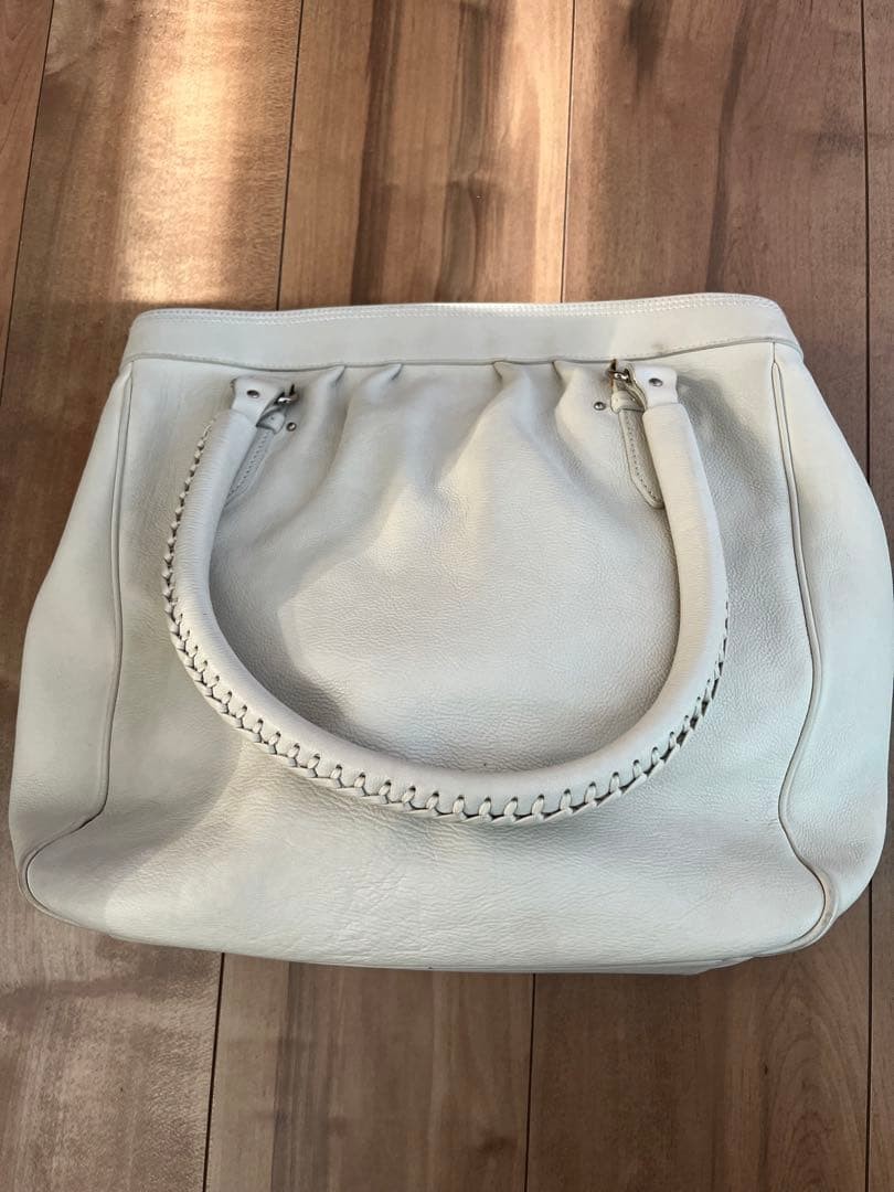Dior White Leather Bag Women's - Authentic Used Stylish Purse thumbnail 6
