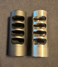 4 Port self timing muzzle brake, 5/8x24 threads