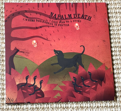 NAPALM DEATH - MELT BANANA -  7inch VINYL SINGLE   RSD 2016   NEW  SEALED  MINT