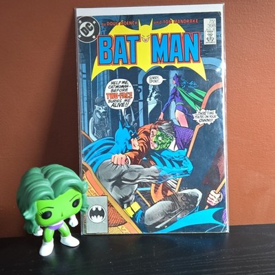DC Comics Batman #398 Catwoman Two-Face Comic Book Copper Age Single Issue