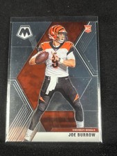 2020 Panini Mosaic Joe Burrow #201 Rookie Card Bengals. rookie card picture