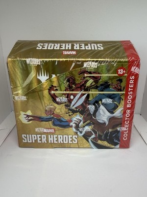 Magic The Gathering Marvel Super Heroes Collector Booster Box