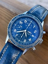 Breitling Aviastar Navitimer Chronograph Blue Rare