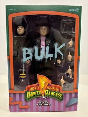 Super 7 Mighty Morphin Power Rangers Ultimates! Farkas Bulkmeier BULK Figure NEW
