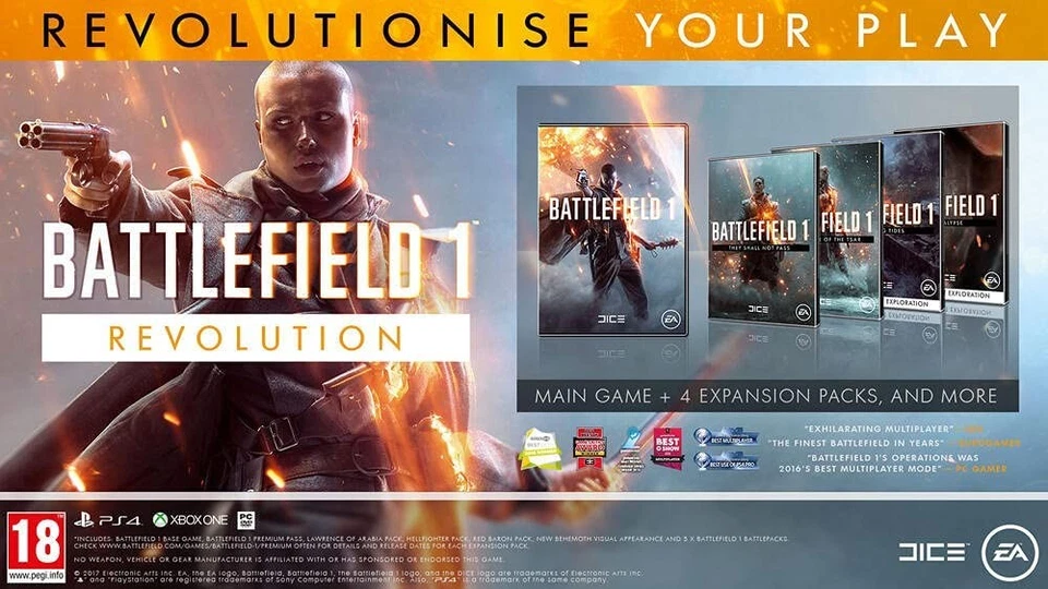 Battlefield 1: Revolution (Xbox One) (Microsoft Xbox One) (UK IMPORT) - Image 3 of 4
