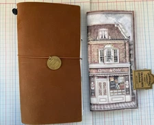 Traveler’s Notebook Refill Coffee shop  -Handmade- 64 Pages