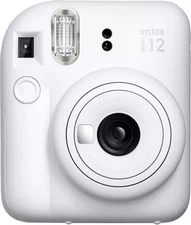 Fujifilm - instax mini 12 Instant Film Camera - Clay White