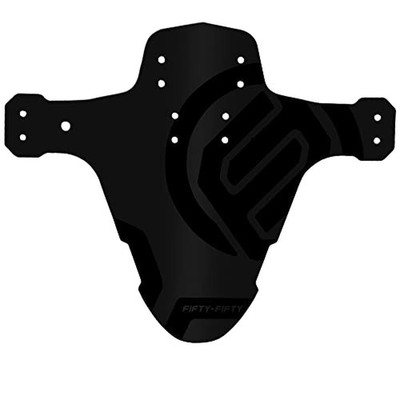 FIFTY-FIFTY Mountain Bike Fender, MTB Mudguard, Front and Rear Compatible Black