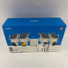 New AOSU SolarCam D1 Classic 4 PTZ Solar Camera Kit With WiFi Base C9C3CA11