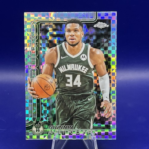 Giannis Antetokounmpo #137 2025 Topps Chrome card