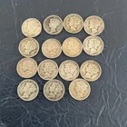15 U.S. Silver Coins Dates 1919 - 1945 1Mercury Dimes 90% Silver Coins