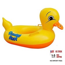 Inflatable Rubber Duck Pool Float for Kids, Swimming Pool Duck Float Yellow