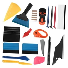 19 PCS Car Window Film Tint Tool Kit,Custom Toolset Automotive Tint Tool 