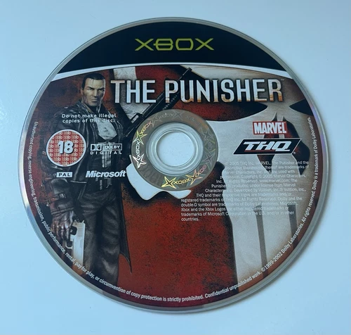 The Punisher - Original Xbox Game - PAL - Tested - *DISC ONLY* (Ref. 105)
