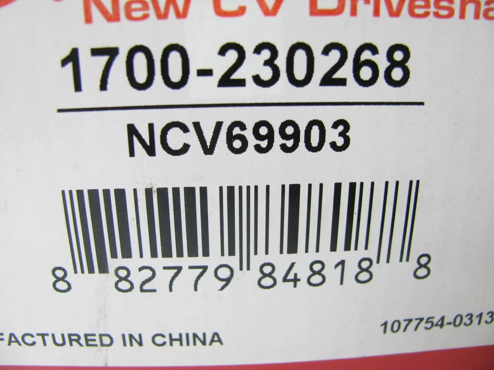 Eje trasero Autopart 1700-230268 CV 2003-2006 Pontiac Vibe y Toyota Matrix Foto 3 de 3