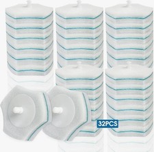 Disposable Toilet Brush Refills 32 Count Toilet Refills, Disposable Toilet Bo...