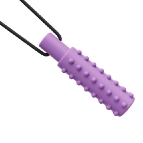 Kids Adults Sensory Chew Necklace Autism ADHD Biting Chew Teething Toys BPA Free - Picture 21 of 23