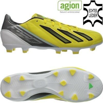 adidas F30 Adizero Leder FG Gelb/Schwarz [G65394] Gr. 47 1/3