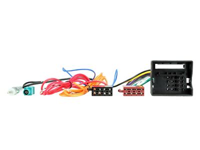 Adaptateur ISO Avec Prise Antenne DIN Pour Audi, Seat, Skoda, VW – Neuf Sous Emballage