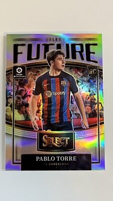 PABLO TORRE 2022-23 Panini Select LaLiga Select Future SILVER Prizm SP No. 10