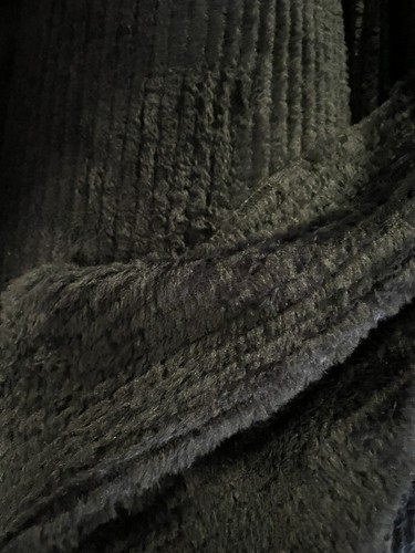 Polartec Alpha Fleece Fabric - Black 