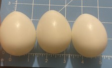 Pretend Play Kitchen Food 3 Eggs Realistic Play