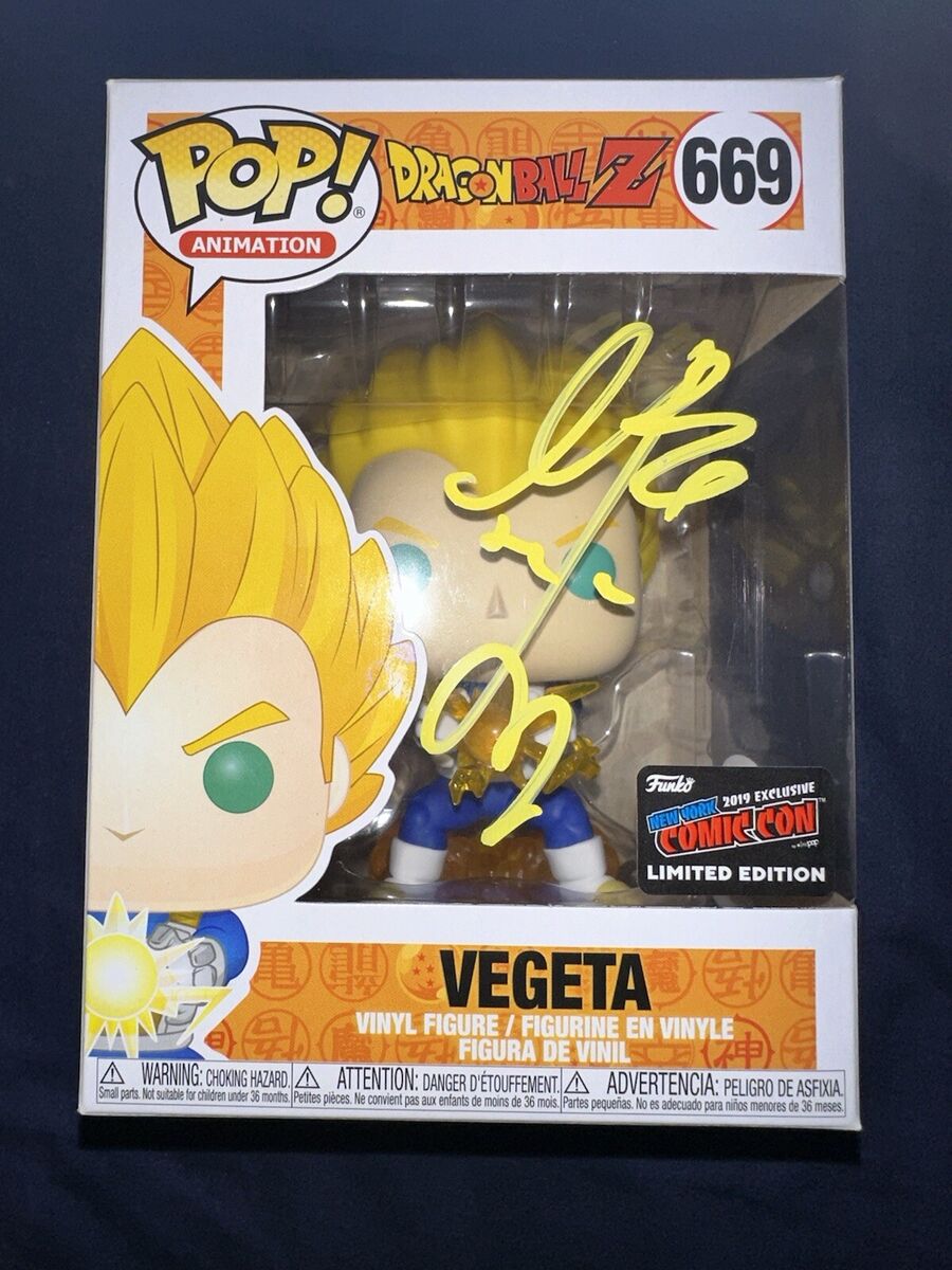 FUNKO POP! VEGETA - NYCC - SIGNED JVA RYO HORIKAWA - VAULTED FUNKO POP! VEGETA - NYCC - SIGNED JVA RYO HORIKAWA - VAULTED