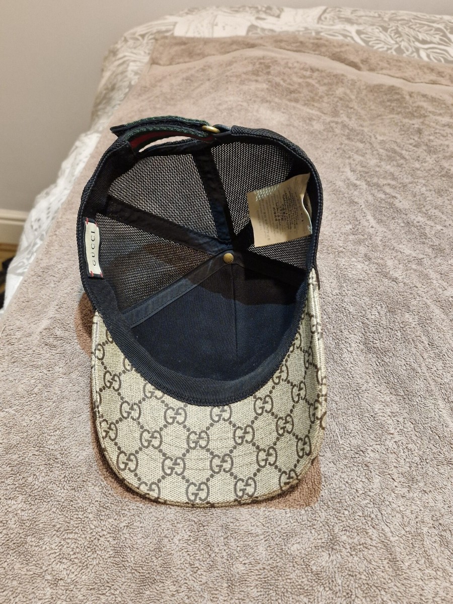 Gucci GG Supreme Kingsnake Baseball Cap | eBay UK