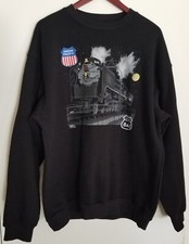 Vtg Bay Side Union Pacific #844 Locomotive Sweatshirt USA Unworn Sz XL