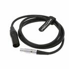 Xlr 4 Pin Male to 6 Pin Female Power Cable for Red Epic Scarlet
